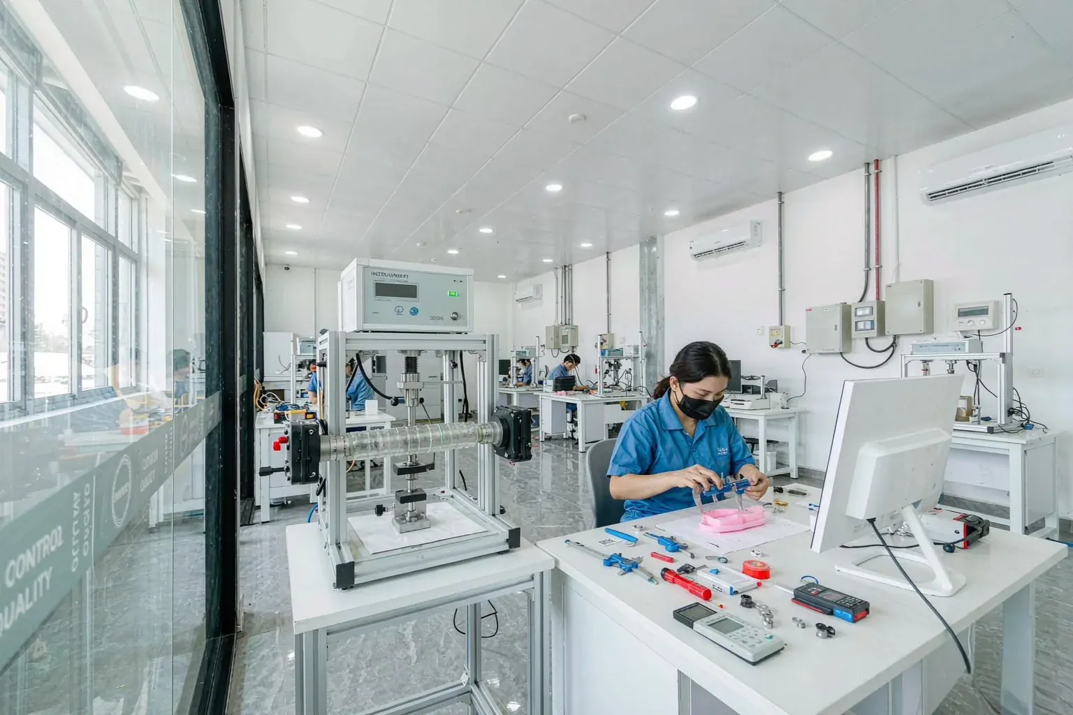 CYES silicone samples and quality inspection for material evaluation